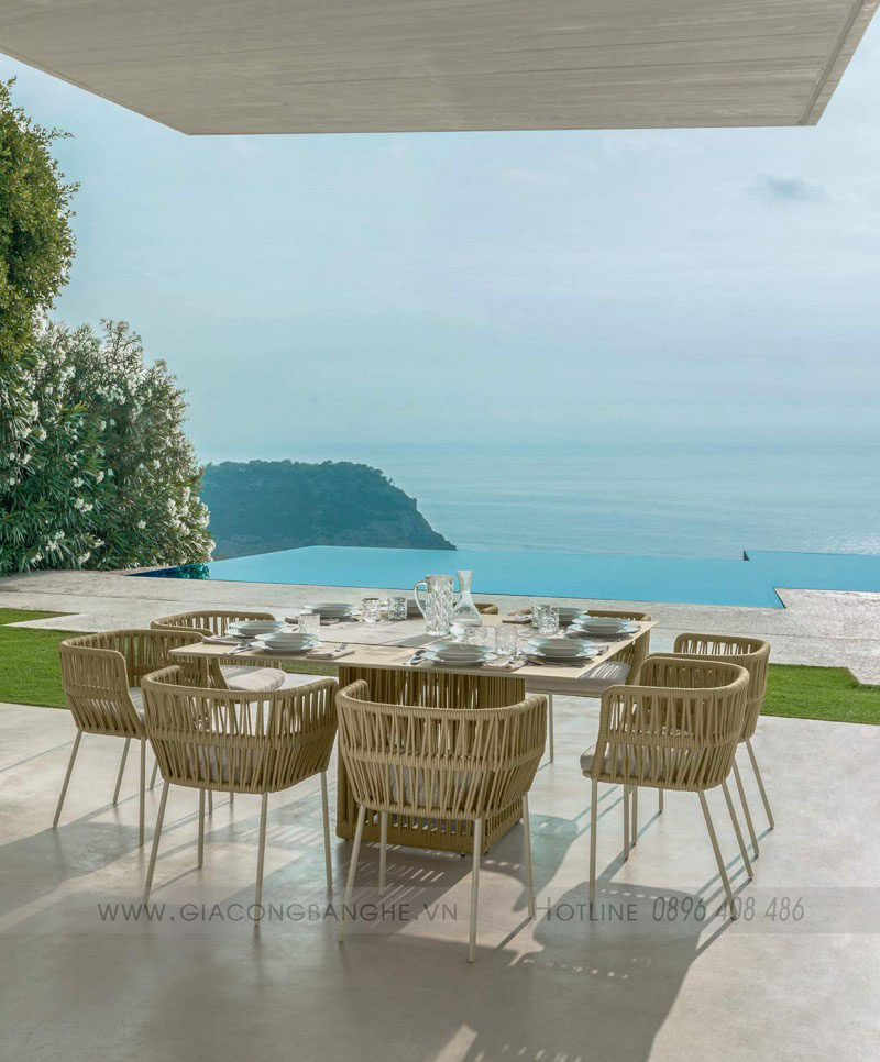 ghế ăn ngoài trời cao cấp