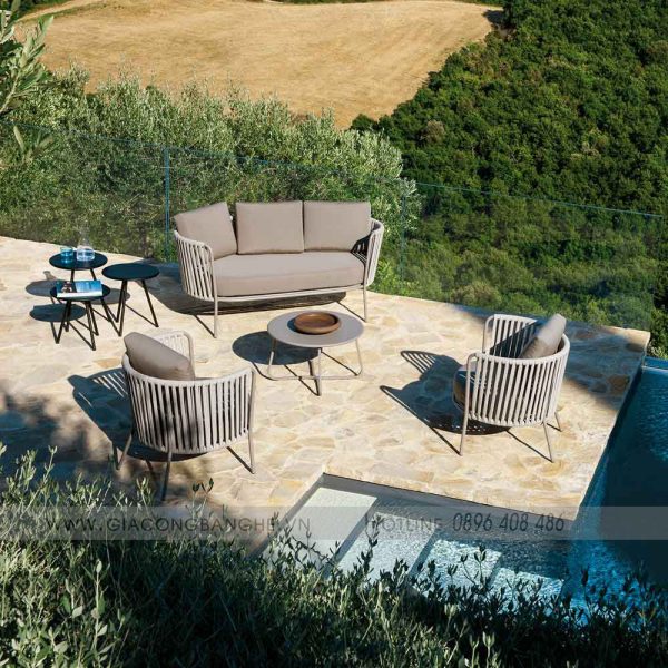 Ghế sofa đan dây dù Relach