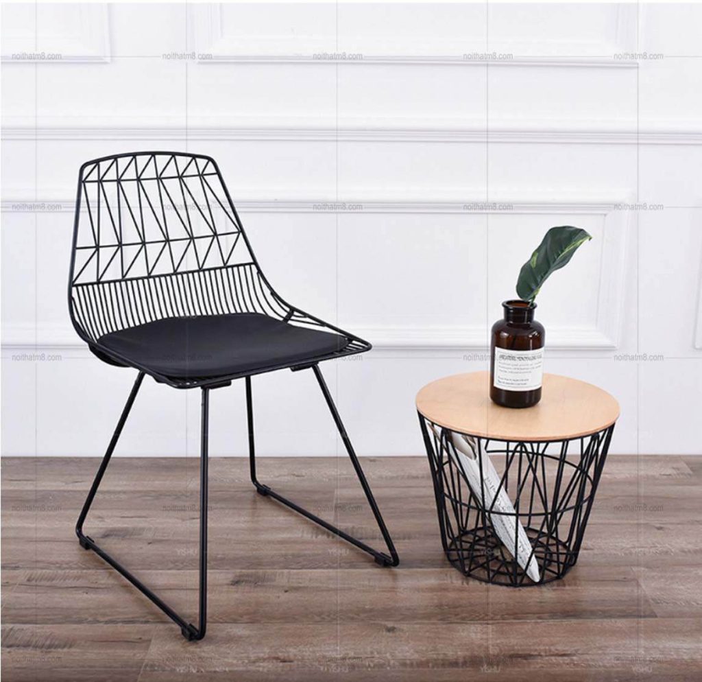 ghế sắt sơn tĩnh điện có bị gỉ