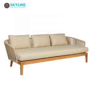 ghế sofa ba chỗ ngồi ngoài trời
